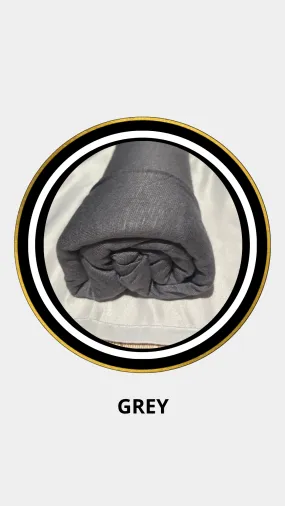 Cotton Jersey Hijab-Grey