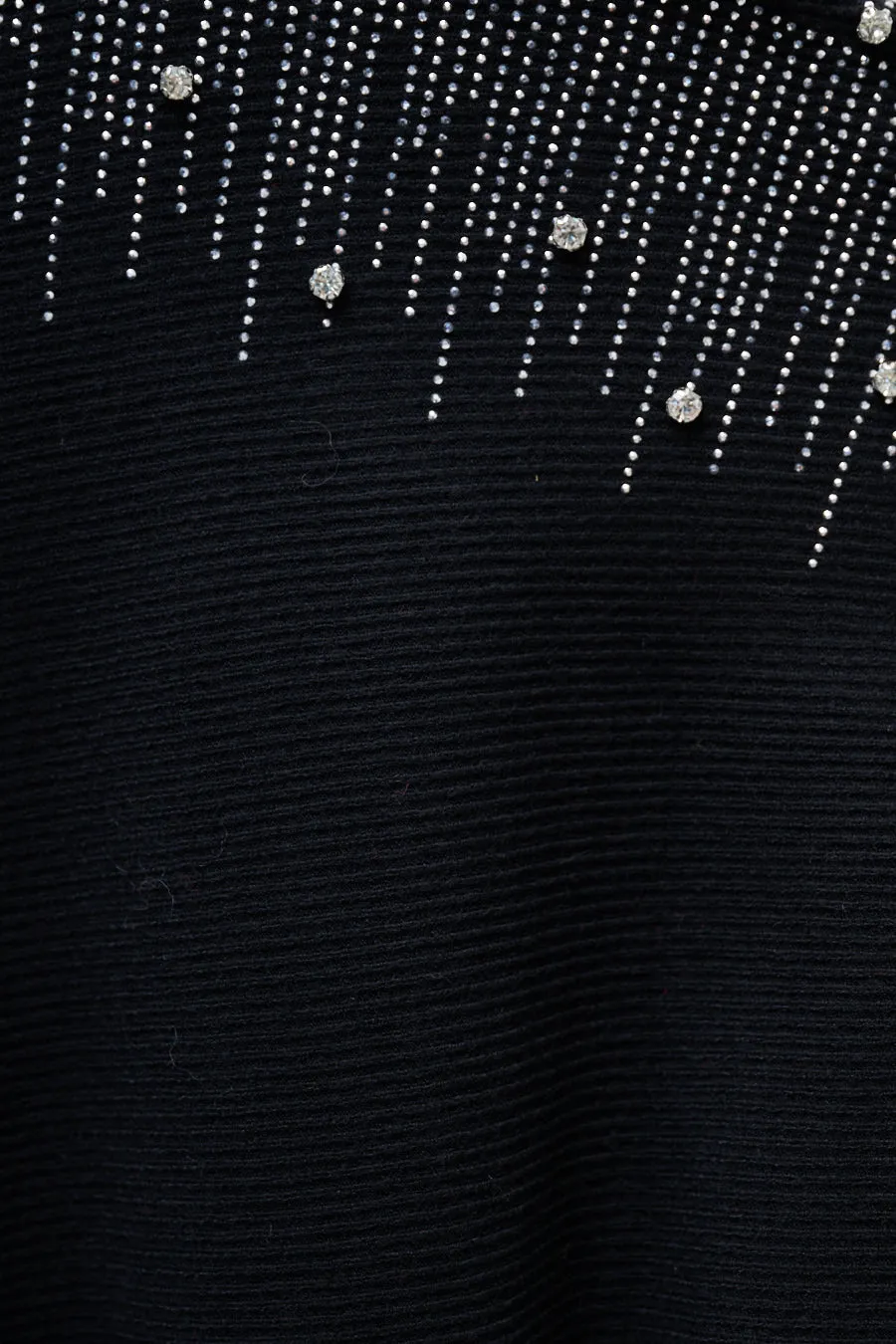 Embellished long-sleeve tunic sweater wholesale