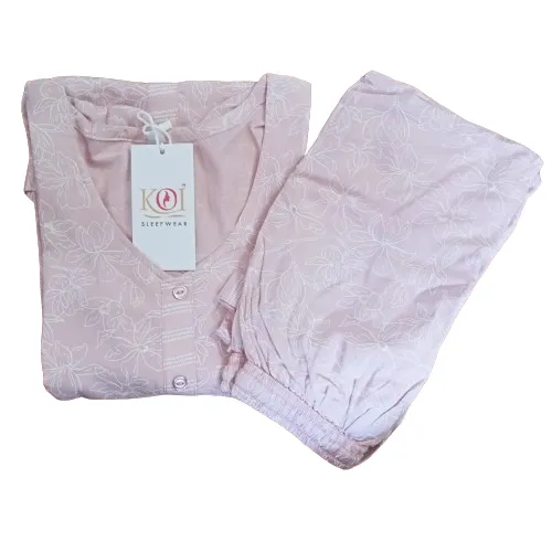 KOI SLEEPWEAR SOFT PINK CO-ORDSET