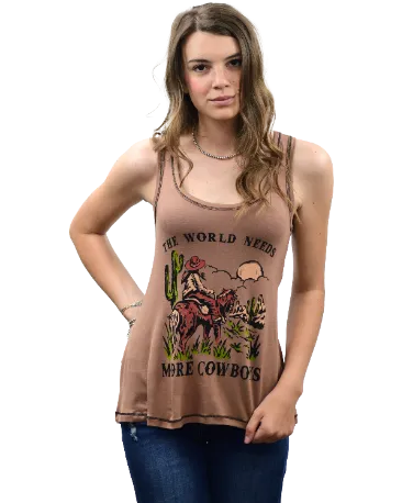 Liberty Wear Collection Tops: More Cowboys Tank