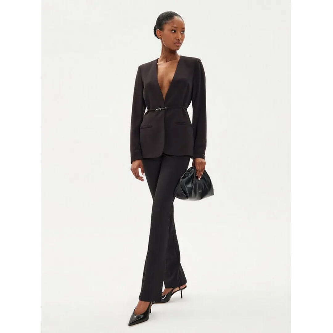 Structure Twill Slim Blazer