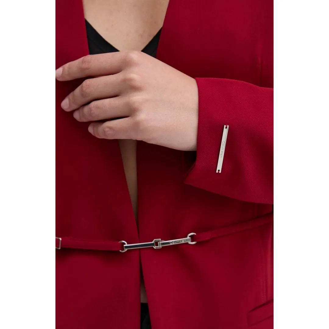 Structure Twill Slim Blazer