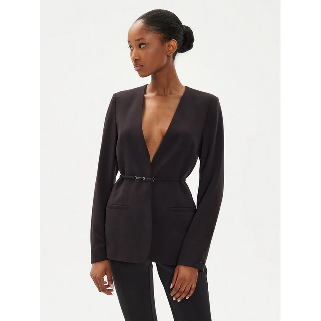 Structure Twill Slim Blazer