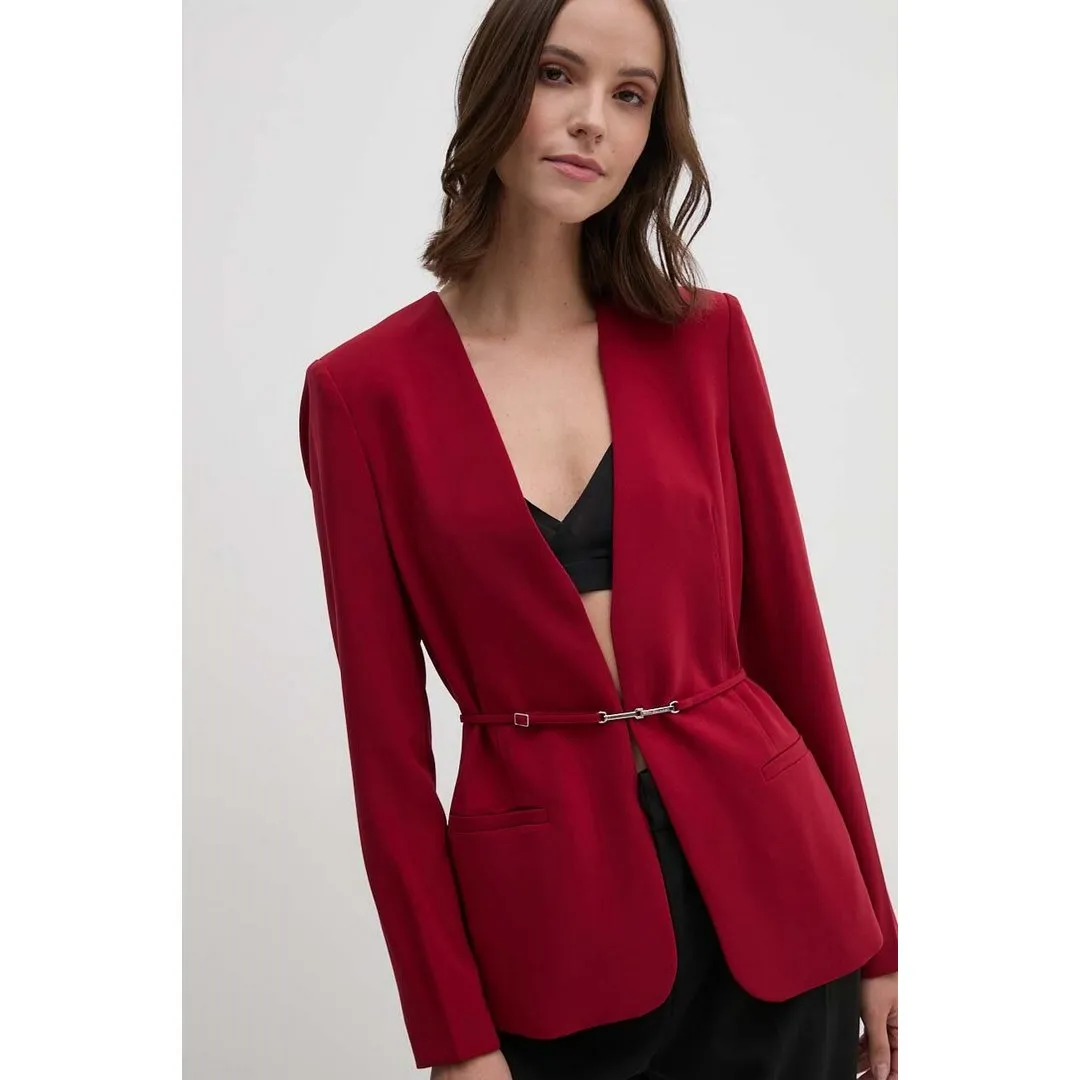 Structure Twill Slim Blazer
